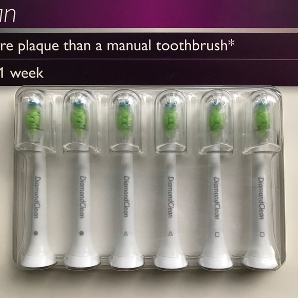 Philips Sonicare DiamondClean Brush Heads 6-Pack Plus Bonus 5 more brushes 🫧💦 - Picture 3 of 10